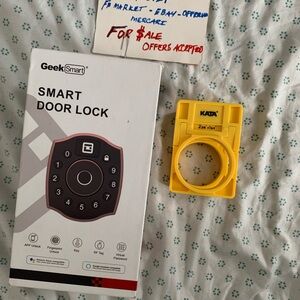 Brand new never used smart lock with RFID Bluetooth remote open & more